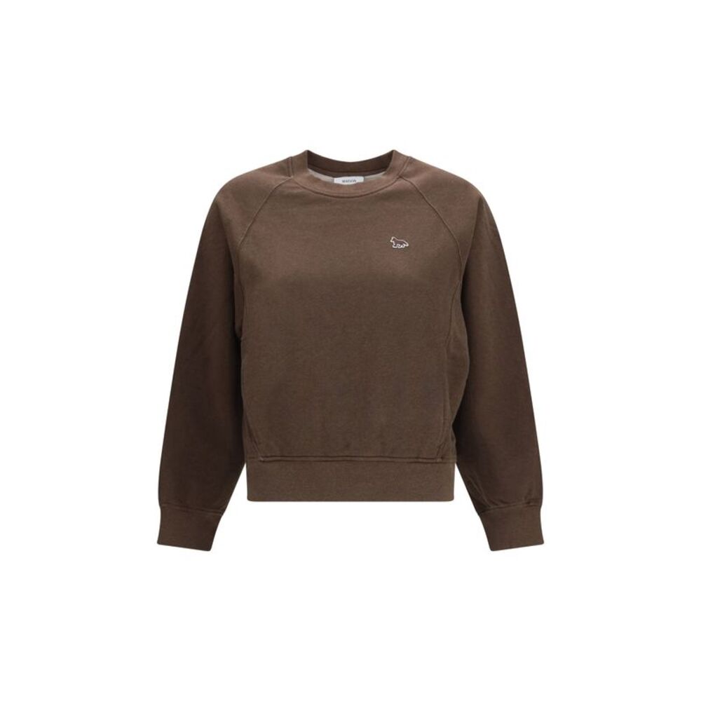 Maison Kitsuné Women Baby Fox Open-Pocket Sweatshirt